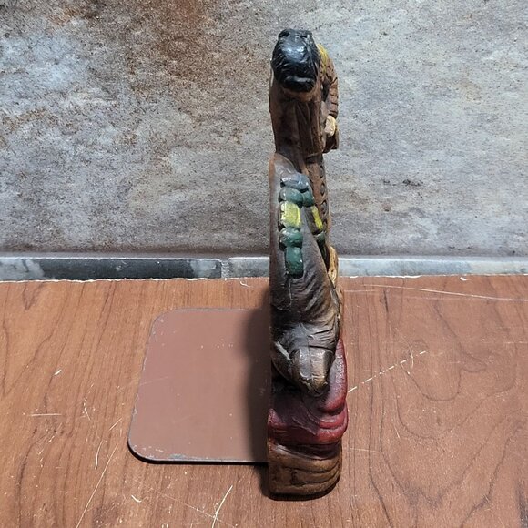 Vintage Matador Red Cape Bull Ceramic Figurine Bookend Single - Picture 7 of 10